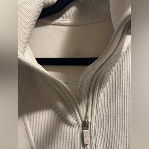 Lululemon cream half zip sweater - Picture 3 of 5